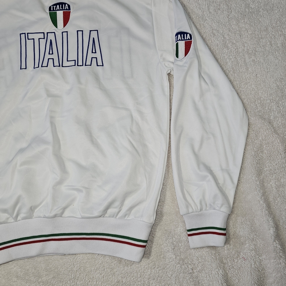 Italina White Jacket with Italia Emblem - Picture 7 of 11